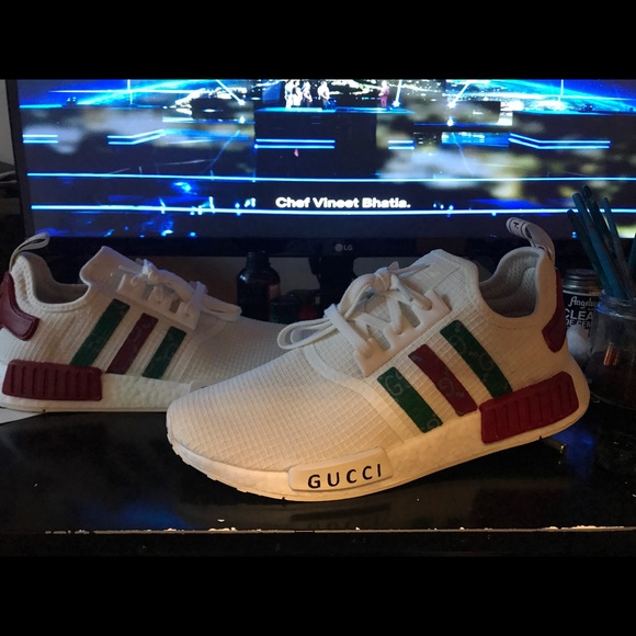 Custom Gucci Adidas Nmd - Picture 2 of 2